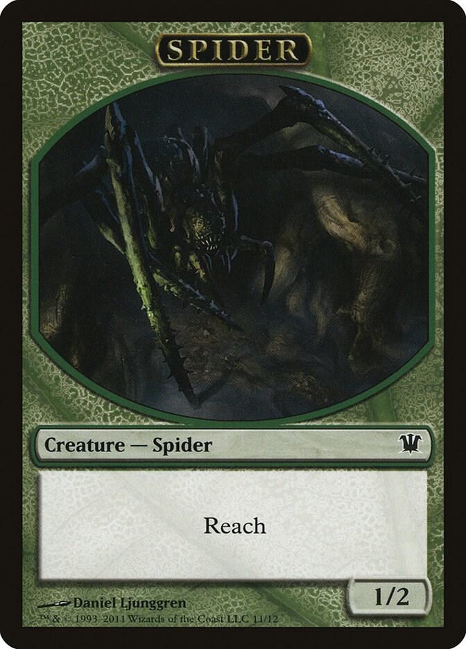 Spider Token 11 card from Innistrad