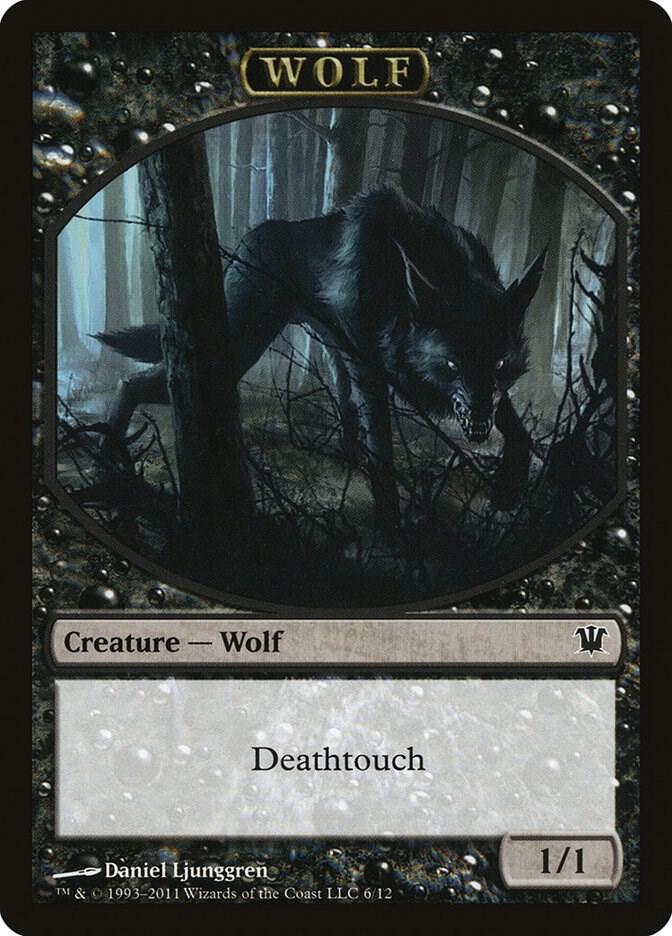 Wolf Token 6 card from Innistrad