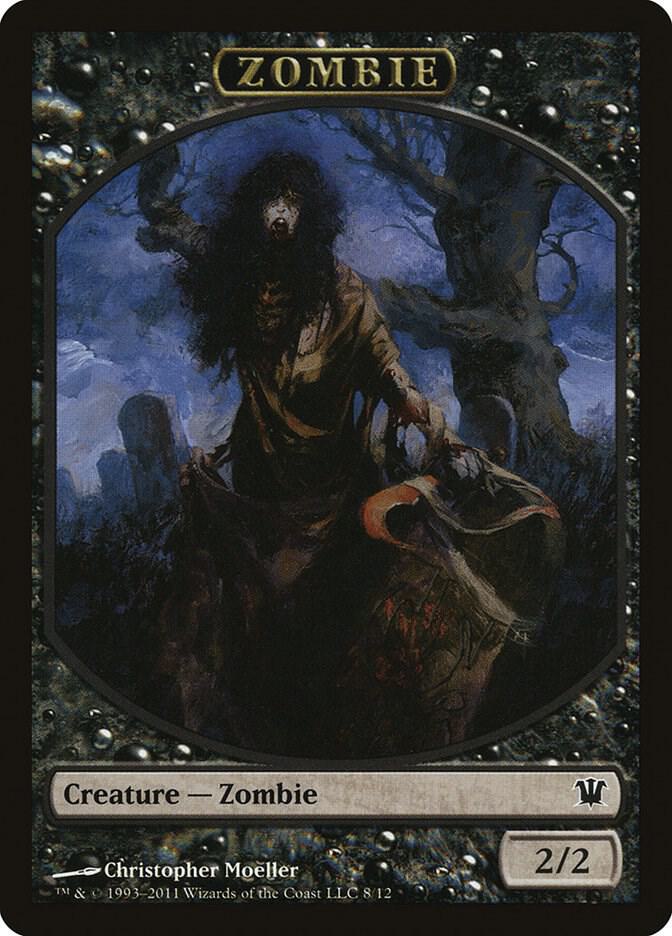 Zombie Token 8 card from Innistrad