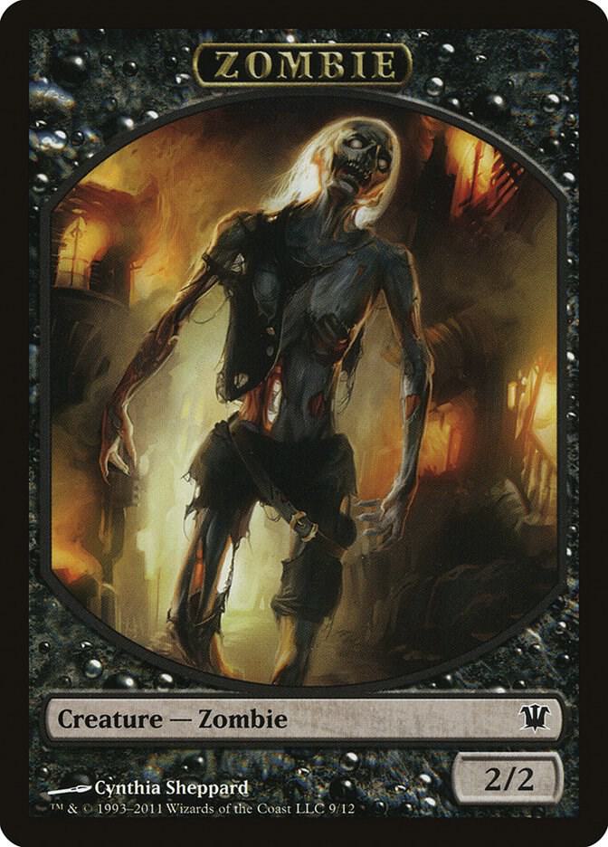 Zombie Token 9 card from Innistrad
