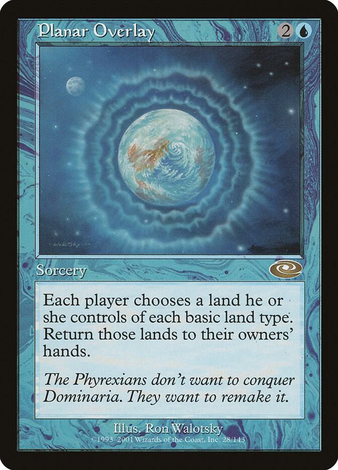 Planar Overlay 28 card from Planeshift