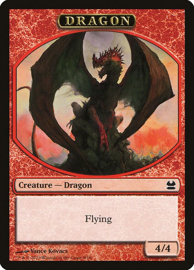 Dragon Token 9 card from Modern Masters
