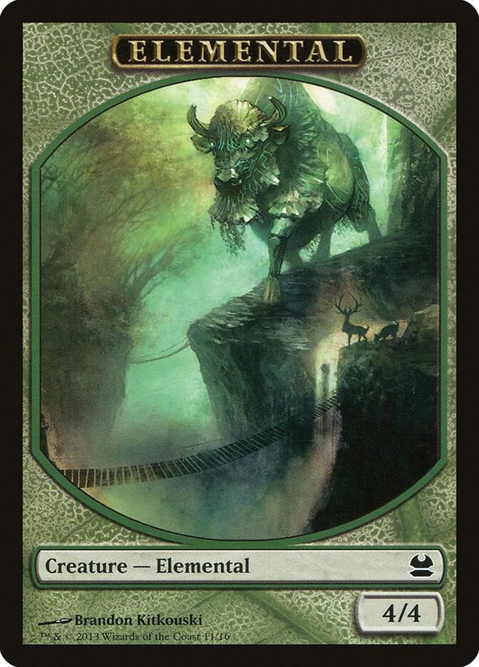 Elemental Token 11 card from Modern Masters