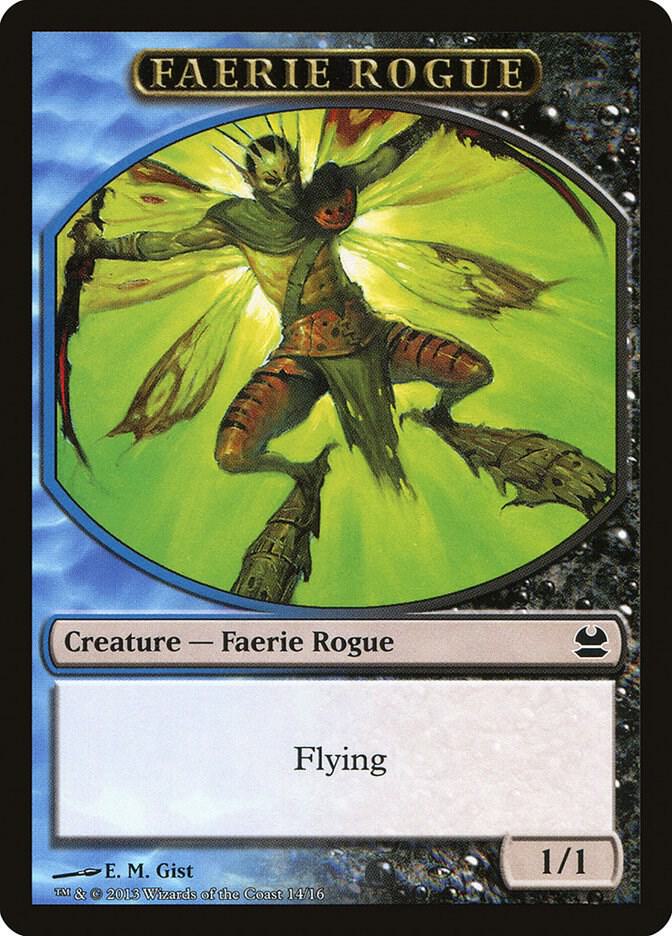 Faerie Rogue Token 14 card from Modern Masters