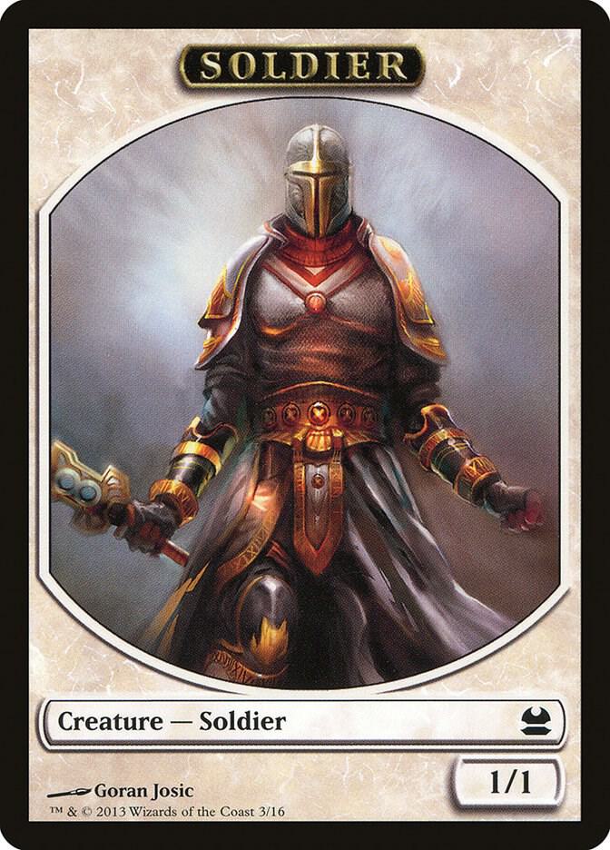 Soldier Token 3 card from Modern Masters