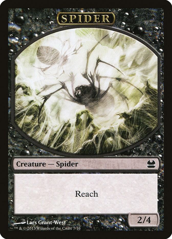 Spider Token 7 card from Modern Masters