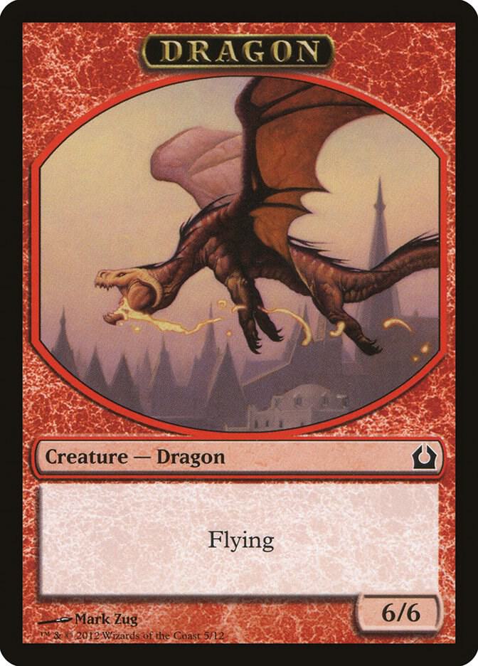 Dragon Token 5 card from Return to Ravnica