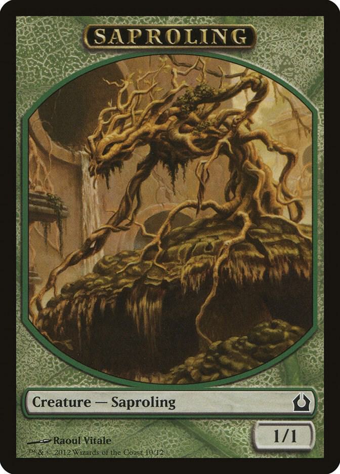 Saproling Token 10 card from Return to Ravnica