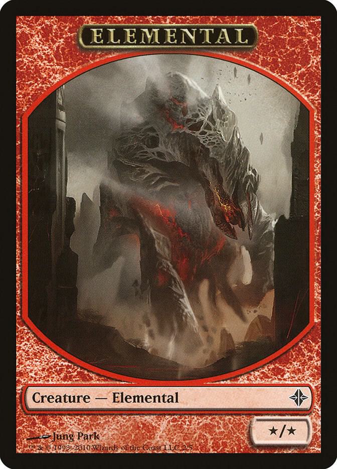 Elemental Token 2 card from Rise of the Eldrazi