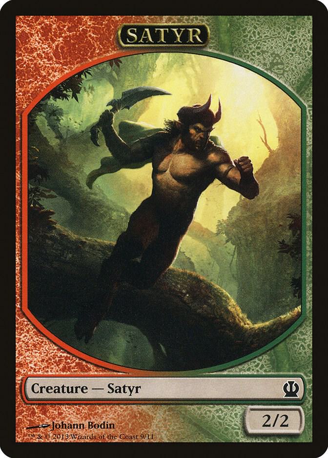 Satyr Token 9 card from Theros