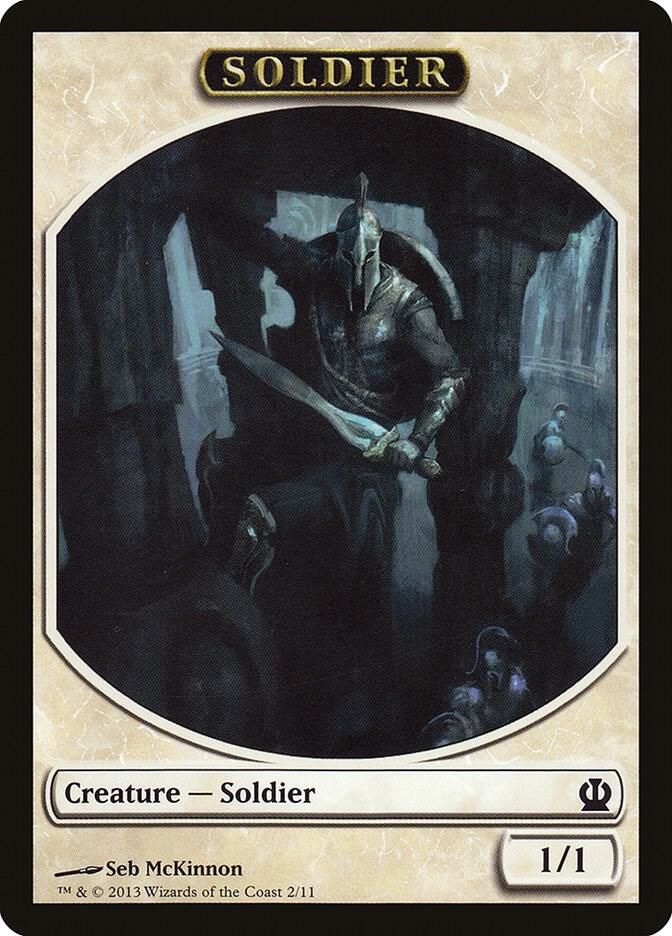 Soldier Token (McKinnon) 2 card from Theros