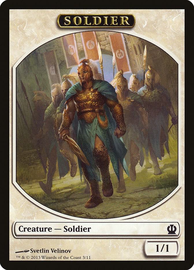 Soldier Token (Velinov) 3 card from Theros