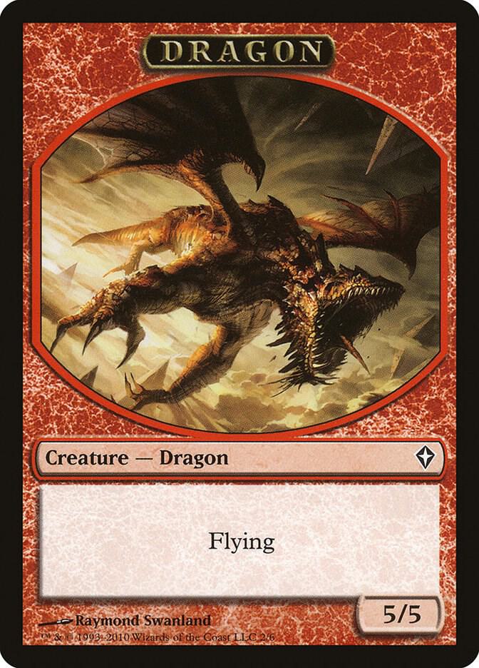 Dragon Token 2 card from Worldwake