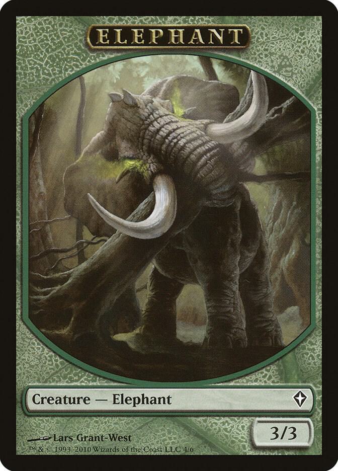 Elephant Token 4 card from Worldwake