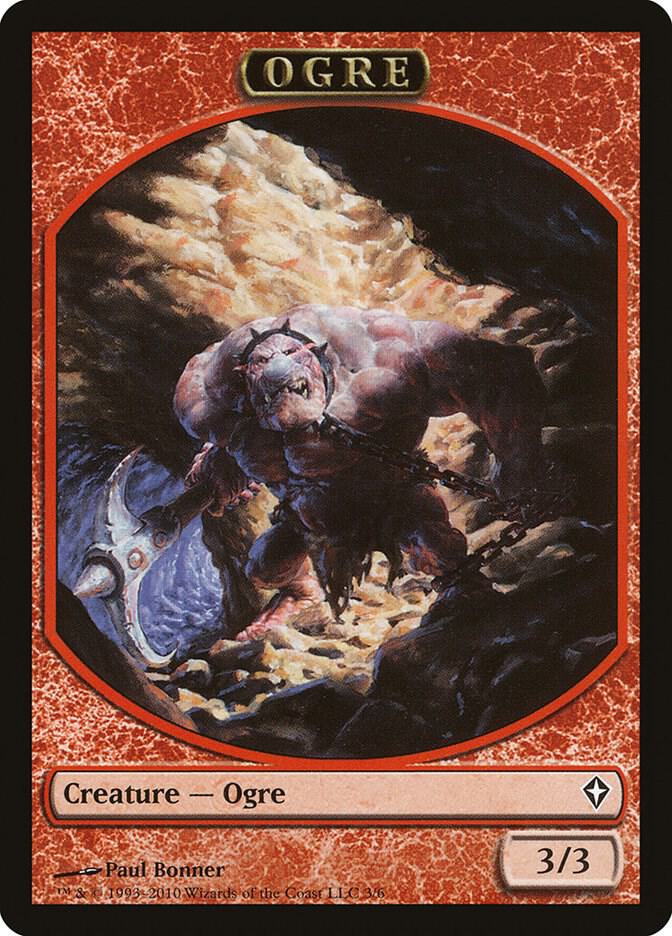 Ogre Token 3 card from Worldwake