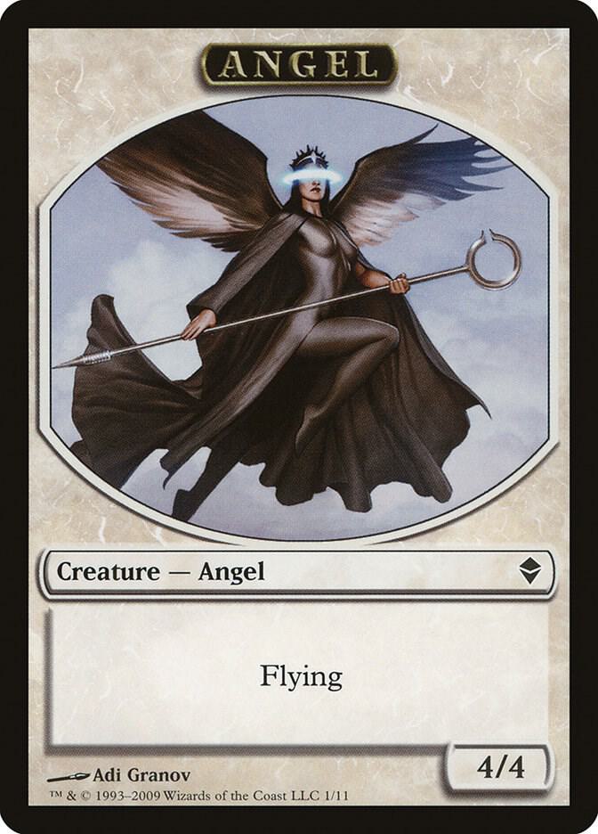 Angel Token 1 card from Zendikar
