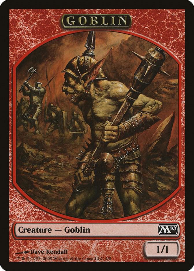 Goblin Token 4 card from Magic 2010 (M10)