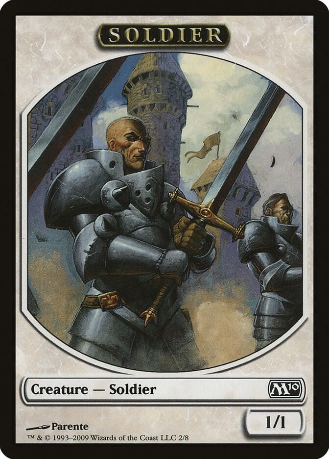 Soldier Token 2 card from Magic 2010 (M10)