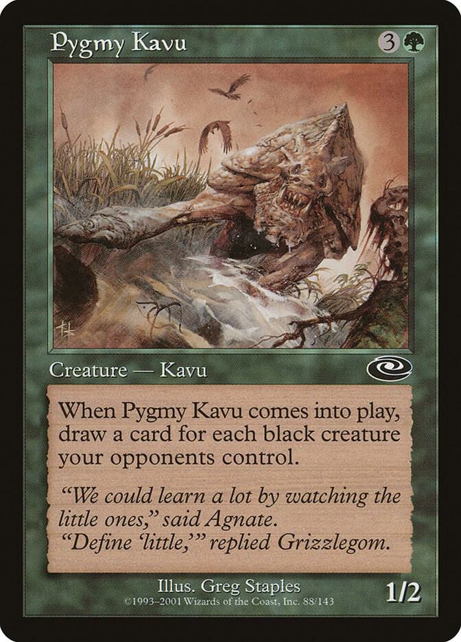 Pygmy Kavu 88 card from Planeshift