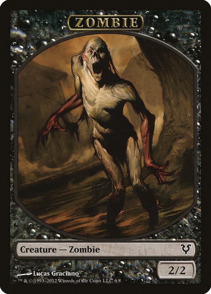 Zombie Token 6 card from Avacyn Restored