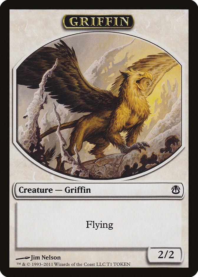 Griffin Token T1 card from Duel Decks: Ajani vs. Nicol Bolas