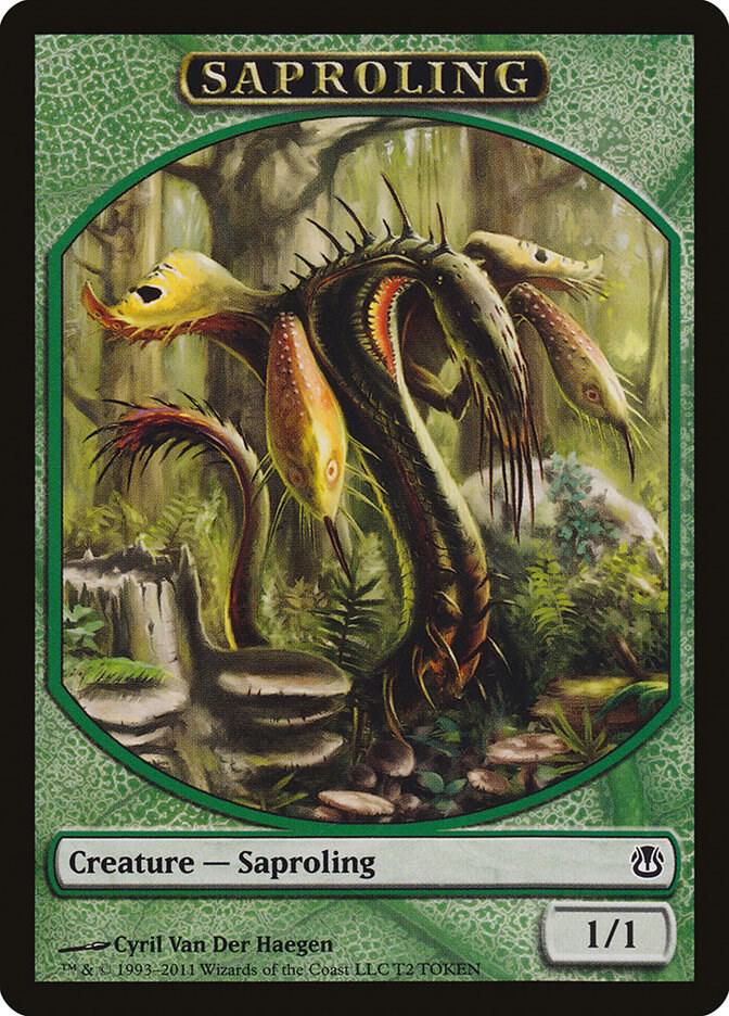 Saproling Token T2 card from Duel Decks: Ajani vs. Nicol Bolas