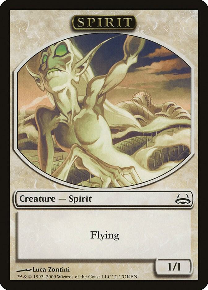 Spirit Token T1 card from Duel Decks: Divine vs. Demonic