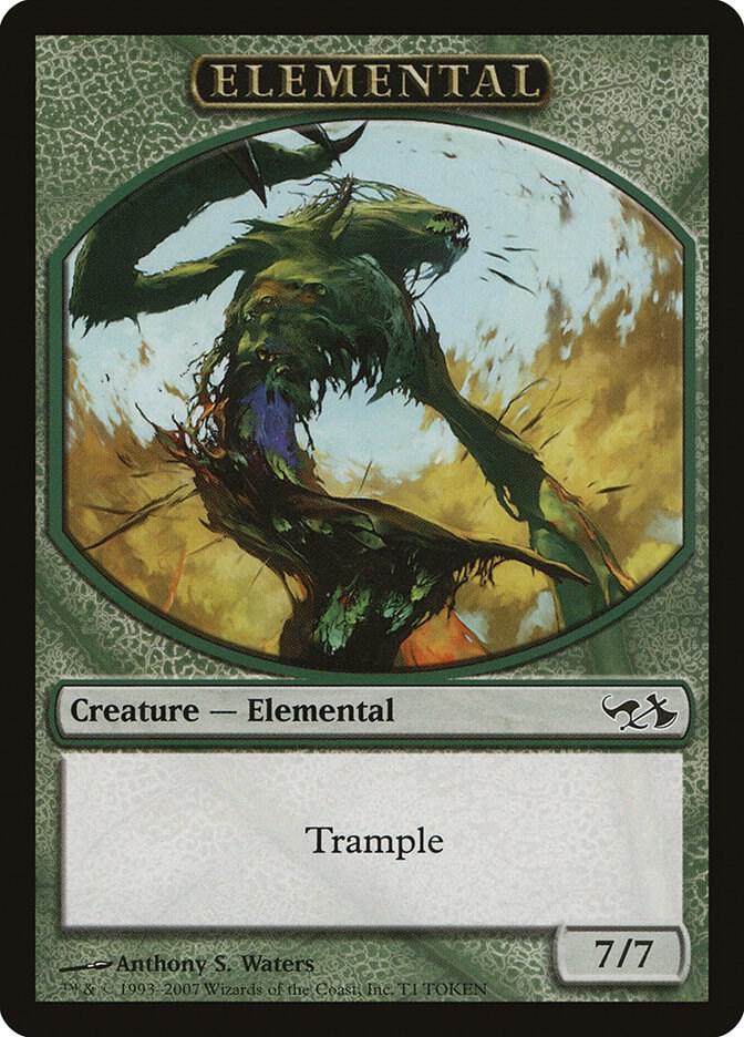 Elemental Token T1 card from Duel Decks: Elves vs. Goblins