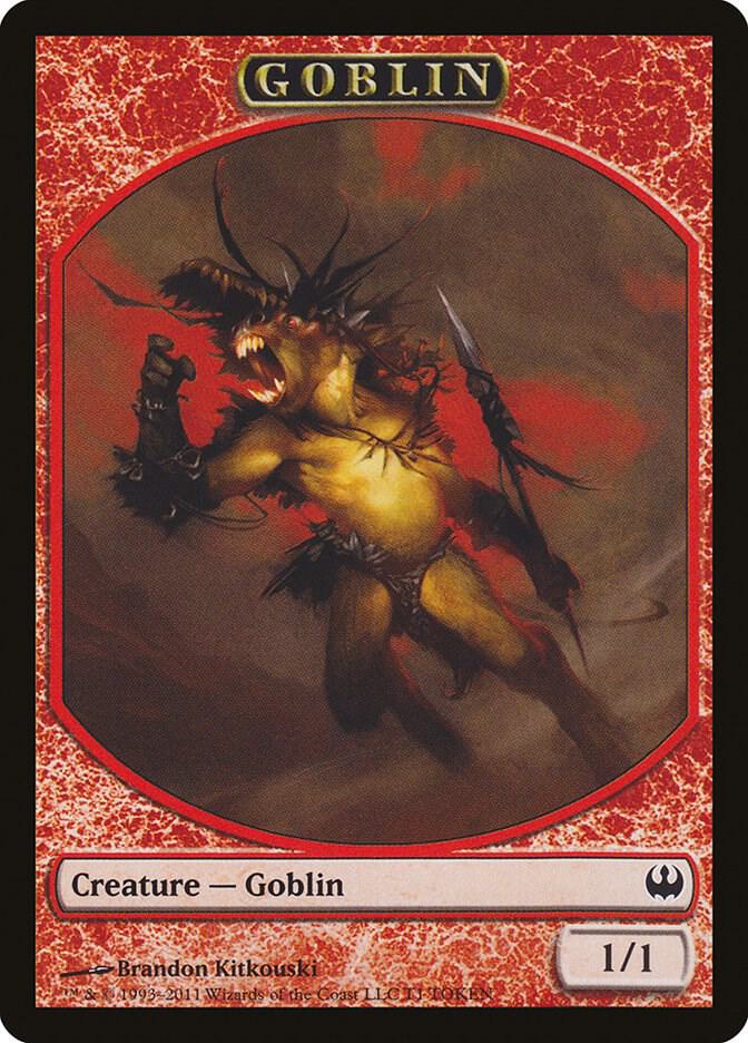 Goblin Token T1 card from Duel Decks: Knights vs. Dragons