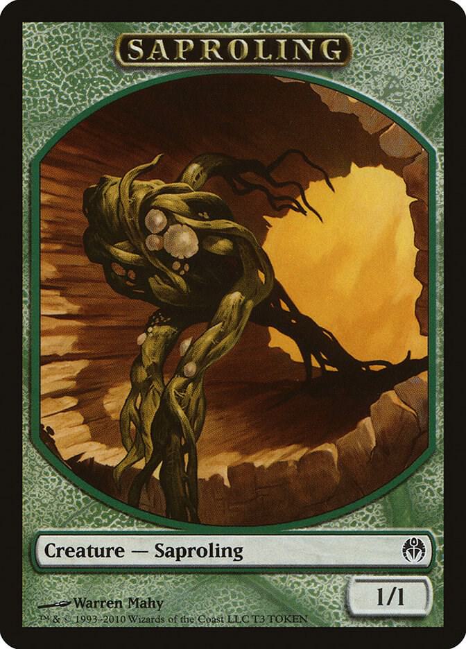 Saproling Token T3 card from Duel Decks: Phyrexia vs. the Coalition