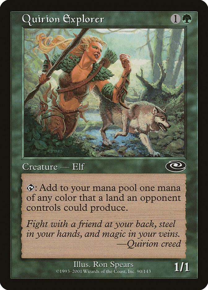 Quirion Explorer 90 card from Planeshift