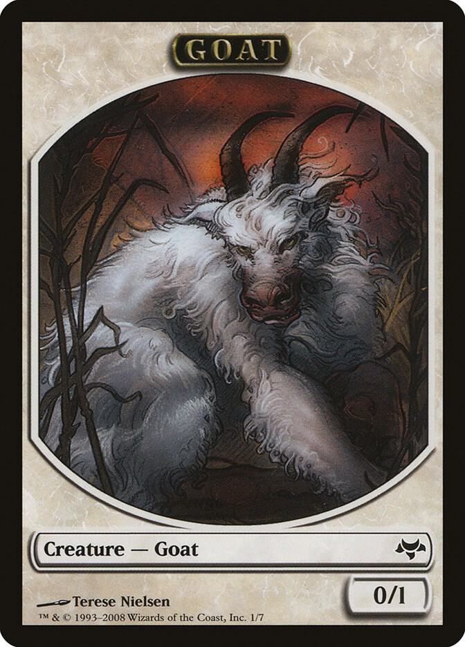 Goat Token 1 card from Eventide