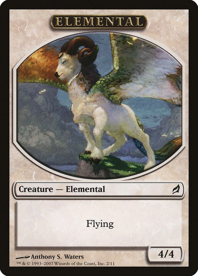 Elemental Token 2 card from Lorwyn