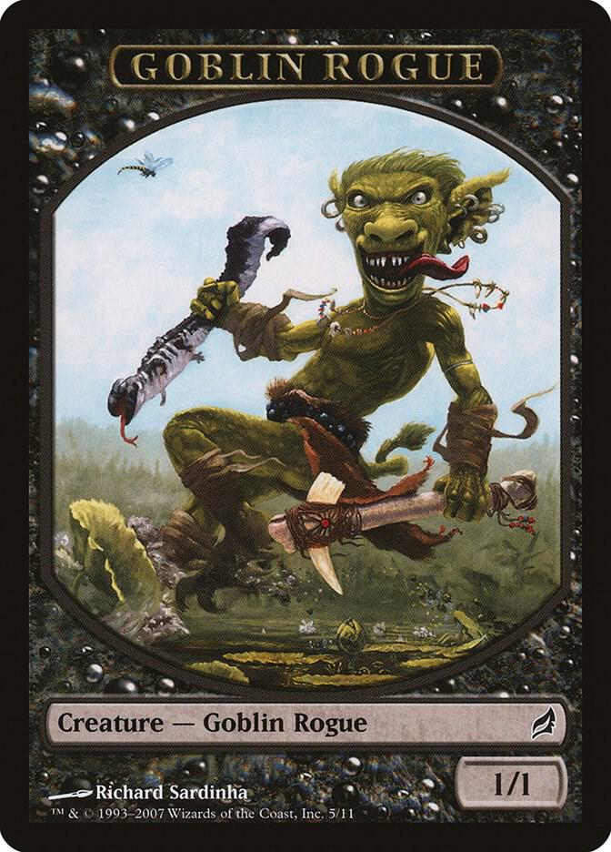 Goblin Rogue Token 5 card from Lorwyn