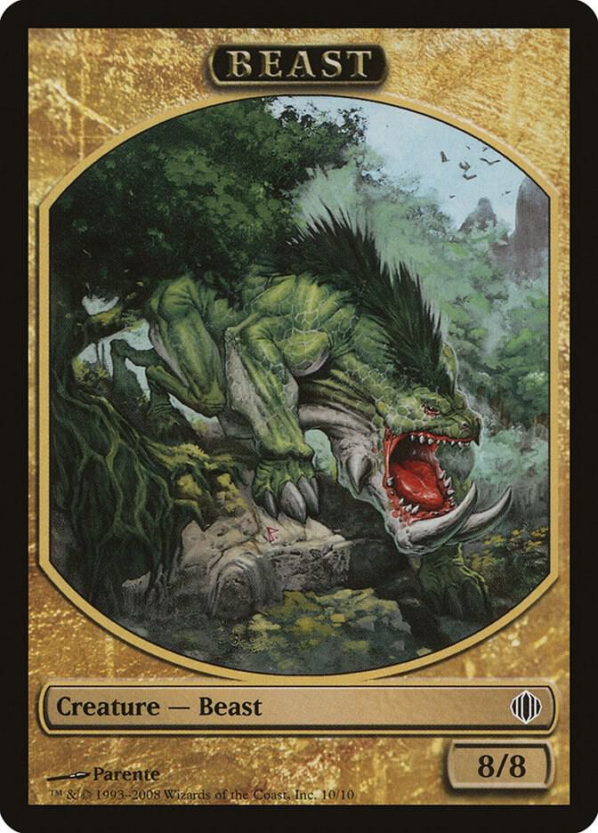 Beast Token (Multicolor) 10 card from Shards of Alara