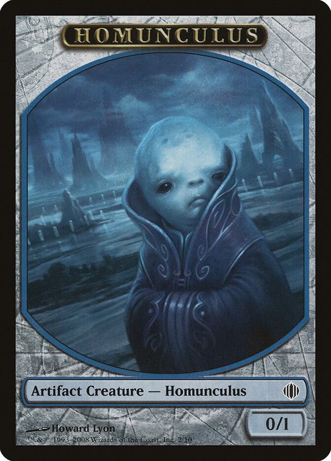 Homunculus Token 2 card from Shards of Alara