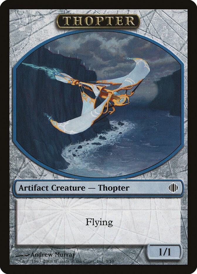 Thopter Token 3 card from Shards of Alara