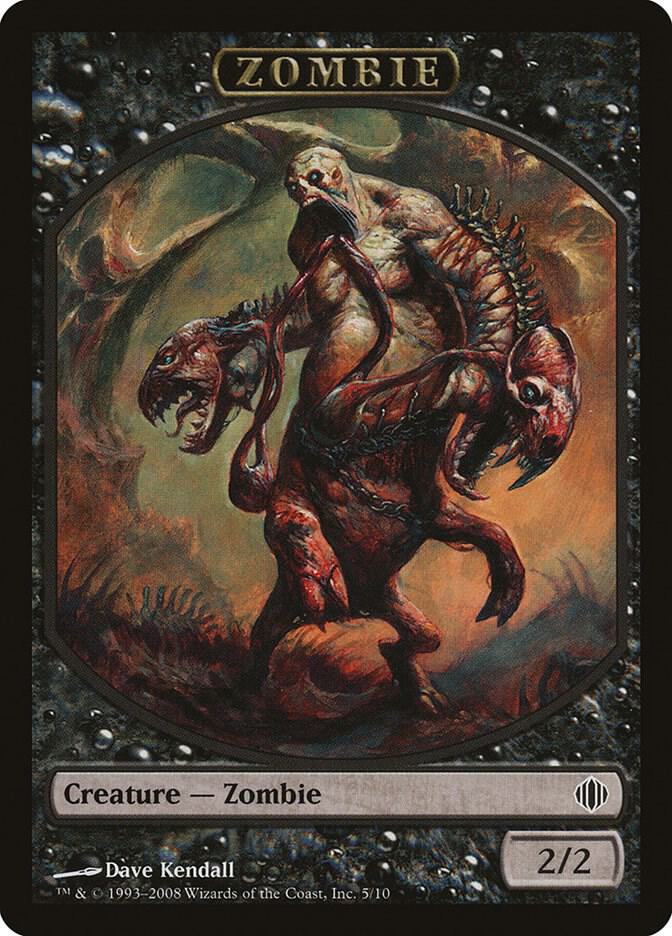 Zombie Token 5 card from Shards of Alara