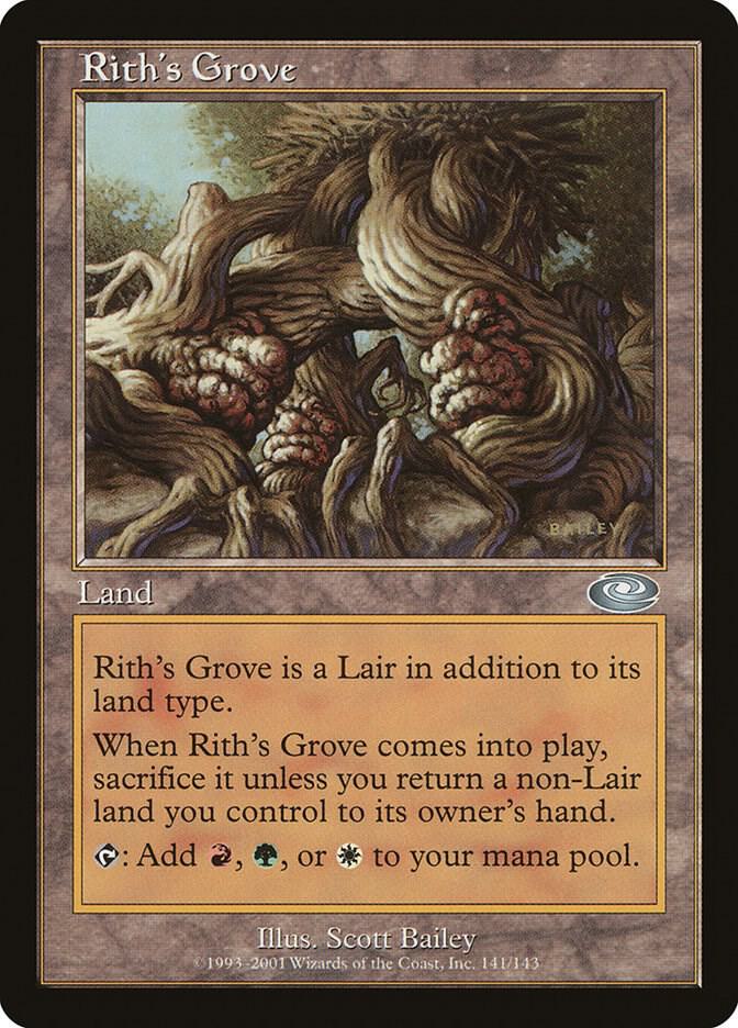 Rith's Grove 141 card from Planeshift