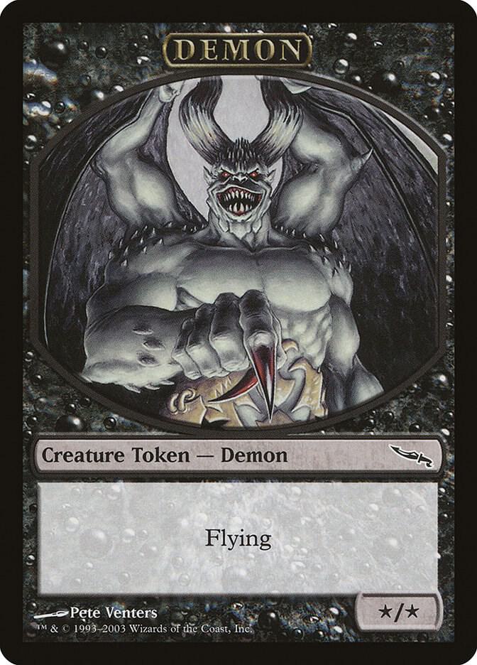 Demon Token (MRD) card from Magic Player Rewards