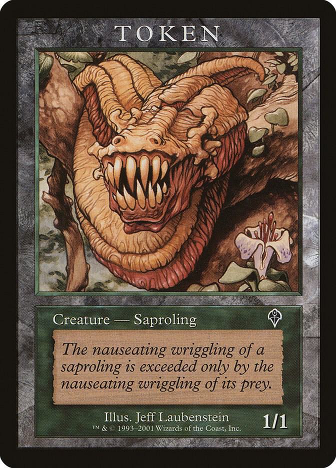 Saproling Token (INV) card from Magic Player Rewards