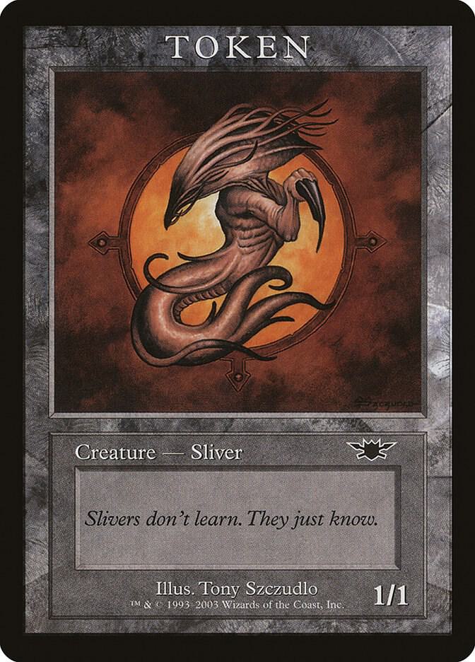 Sliver Token (LGN) card from Magic Player Rewards
