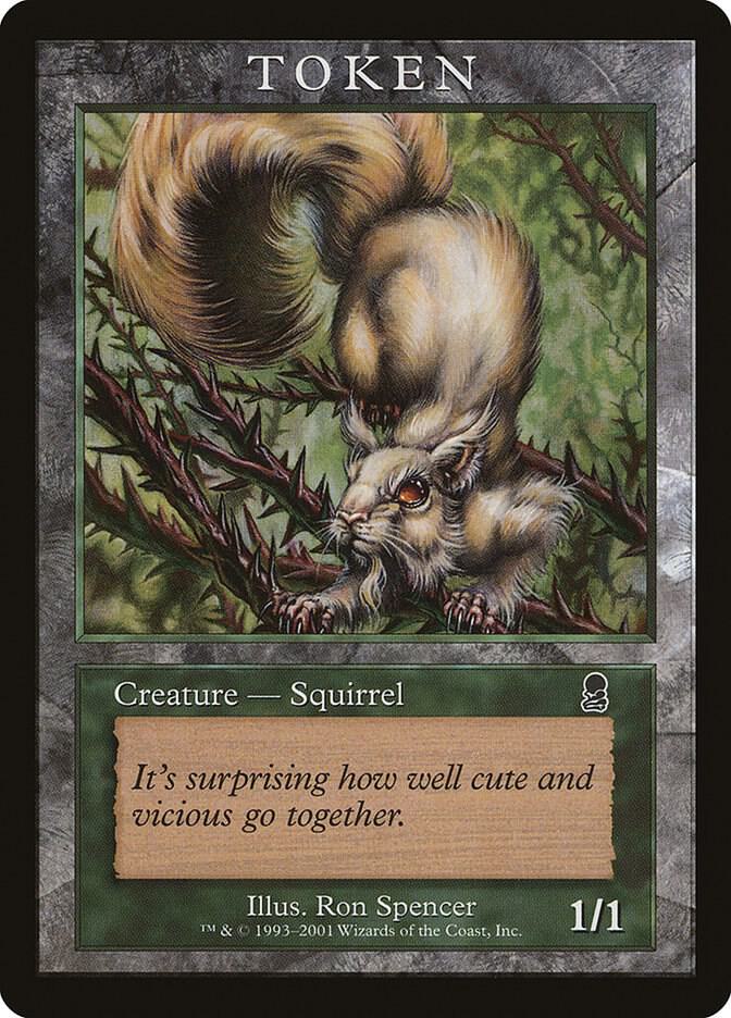 Squirrel Token (ODY) card from Magic Player Rewards