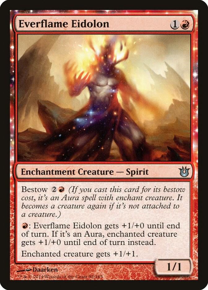 Everflame Eidolon 92 card from Born of the Gods