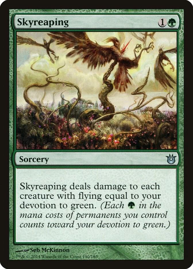 Skyreaping 140 card from Born of the Gods