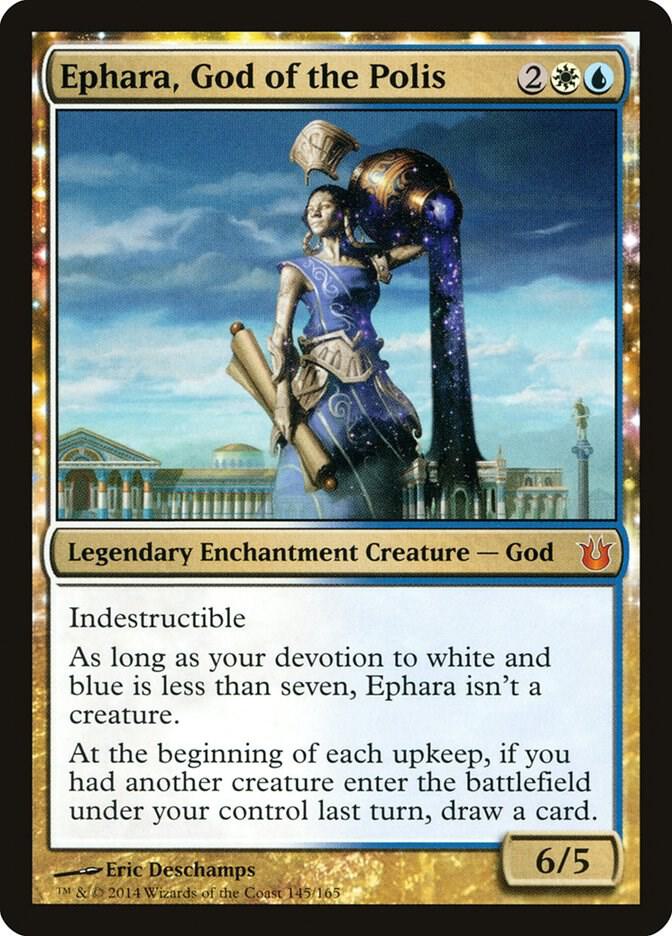 Ephara, God of the Polis 145 card from Born of the Gods