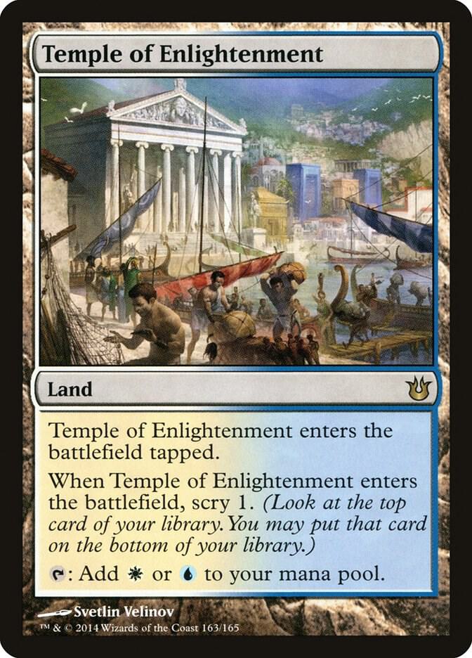 Temple of Enlightenment 163 card from Born of the Gods