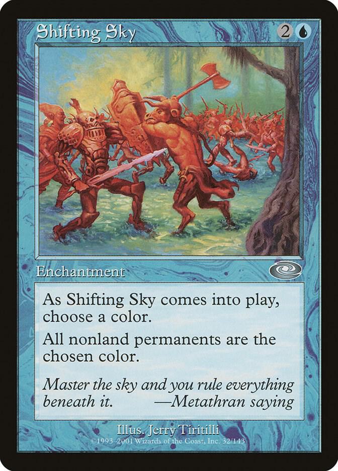 Shifting Sky 32 card from Planeshift