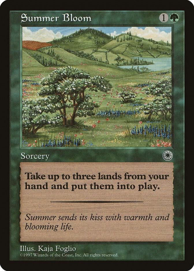 Summer Bloom card from Portal