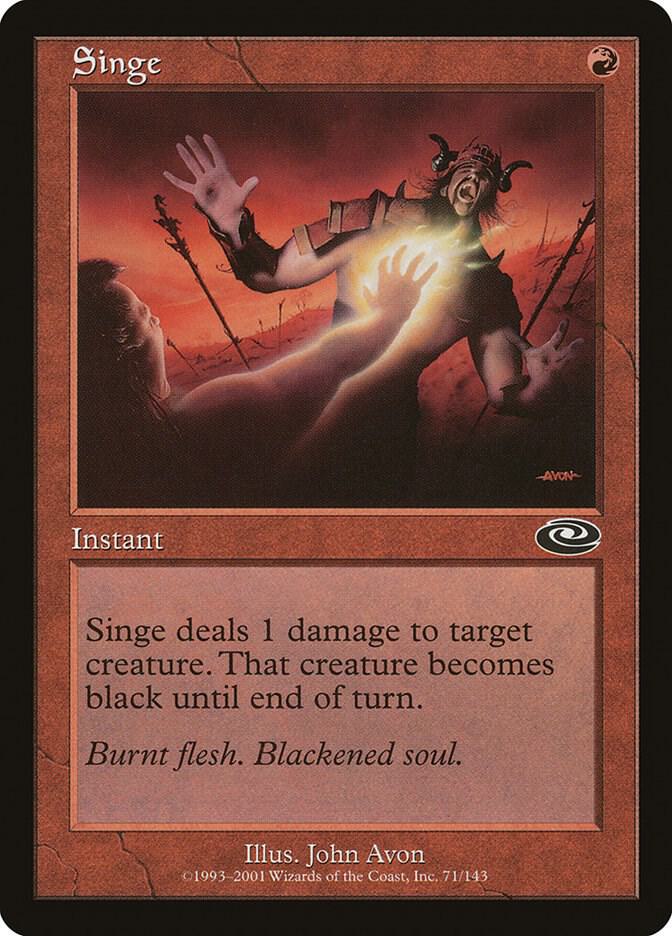 Singe 71 card from Planeshift